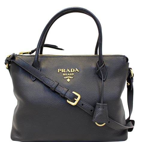 pictures black leather prada purses.